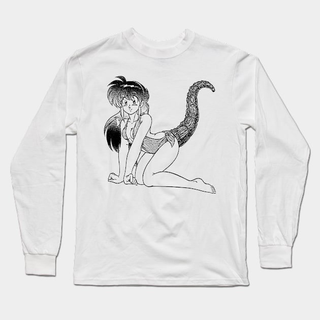 Tail Long Sleeve T-Shirt by Megatrip